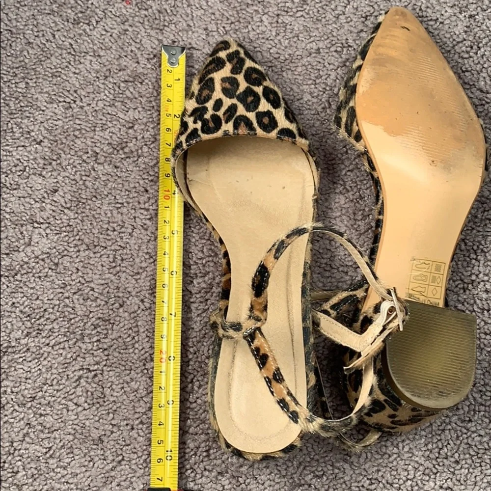 VTG inspired calf hair leopard print heels! - Picture 11 of 12